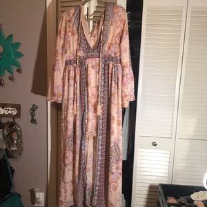 Long boho dress